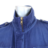 Current/Elliott The Brigade Jacket Patriot Blue Cotton Size 2 - Celebrity Owned