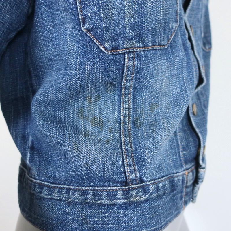 Current/Elliott The Snap Jacket Barn Dark Denim Size 3 Jean Jacket - Celebrity Owned
