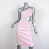 Cushnie et Ochs Cutout Dress Cindy Pink Stretch Cady Size 2 Sleeveless Sheath - Celebrity Owned
