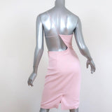 Cushnie et Ochs Cutout Dress Cindy Pink Stretch Cady Size 2 Sleeveless Sheath - Celebrity Owned