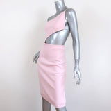 Cushnie et Ochs Cutout Dress Cindy Pink Stretch Cady Size 2 Sleeveless Sheath - Celebrity Owned
