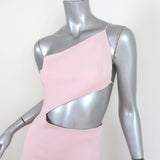 Cushnie et Ochs Cutout Dress Cindy Pink Stretch Cady Size 2 Sleeveless Sheath - Celebrity Owned