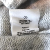 Derek Lam 10 Crosby Asymmetric Ruffle Sweater Light Gray Wool-Blend Size Small - Celebrity Owned