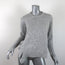 Derek Lam 10 Crosby Asymmetric Ruffle Sweater Light Gray Wool-Blend Size Small