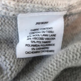 Derek Lam 10 Crosby Asymmetric Ruffle Sweater Light Gray Wool-Blend Size Small - Celebrity Owned