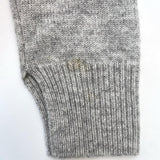 Derek Lam 10 Crosby Asymmetric Ruffle Sweater Light Gray Wool-Blend Size Small - Celebrity Owned