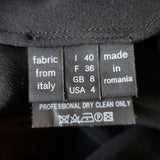 Derek Lam Blouse Kara Black Silk Size 4 Sleeveless Top - Celebrity Owned