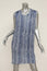 Derek Lam Women's Dress: Blue Rayon Size 4, Pre-owned