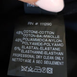 Derek Lam Zip-Front Sleeveless Mini Dress Black Stretch Cotton Size US 10 - Celebrity Owned