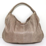 Devi Kroell Snakeskin Hobo Beige Extra Large Shoulder Bag - Celebrity Owned