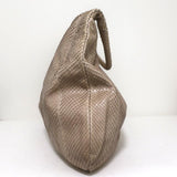 Devi Kroell Snakeskin Hobo Beige Extra Large Shoulder Bag - Celebrity Owned