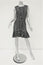 Diane von Furstenberg Dress Carlie Black/White Wool-Blend Jacquard Size 6