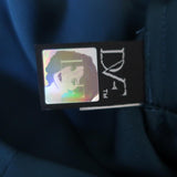 Diane von Furstenberg Side-Tie Dress Leron Teal Stretch Silk Size 2 Short Sleeve - Celebrity Owned