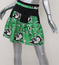 Diane von Furstenberg Women's Skirt: Green Wool Blend Size 0, New