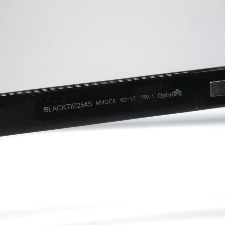 Dior Homme BlackTie 254S Mirrored Sunglasses Black/Blue MNGC8 - Celebrity Owned