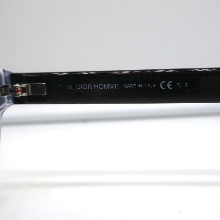 Dior Homme BlackTie 254S Mirrored Sunglasses Black/Blue MNGC8 - Celebrity Owned