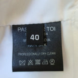 Dodo Bar Or Midi Skirt Stevie Blue Paisley Print Silk Size 40 - Celebrity Owned