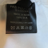 Dodo Bar Or Midi Skirt Stevie Blue Paisley Print Silk Size 40 - Celebrity Owned