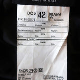 Dolce & Gabbana Bustier Dress Black Taffeta-Trim Lace Size 42 - Celebrity Owned