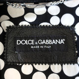 Dolce & Gabbana Leather Moto Jacket Black Size 38 Biker Jacket - Celebrity Owned
