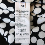 Dolce & Gabbana Leather Moto Jacket Black Size 38 Biker Jacket - Celebrity Owned