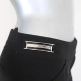 Dolce & Gabbana Trousers Black Stretch Wool Size 38 Straight Leg Dress Pants - Celebrity Owned