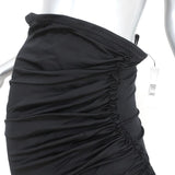 Donna Karan Collection Skirt or Strapless Dress Black Stretch Silk Size 8 NEW - Celebrity Owned