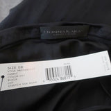 Donna Karan Collection Skirt or Strapless Dress Black Stretch Silk Size 8 NEW - Celebrity Owned