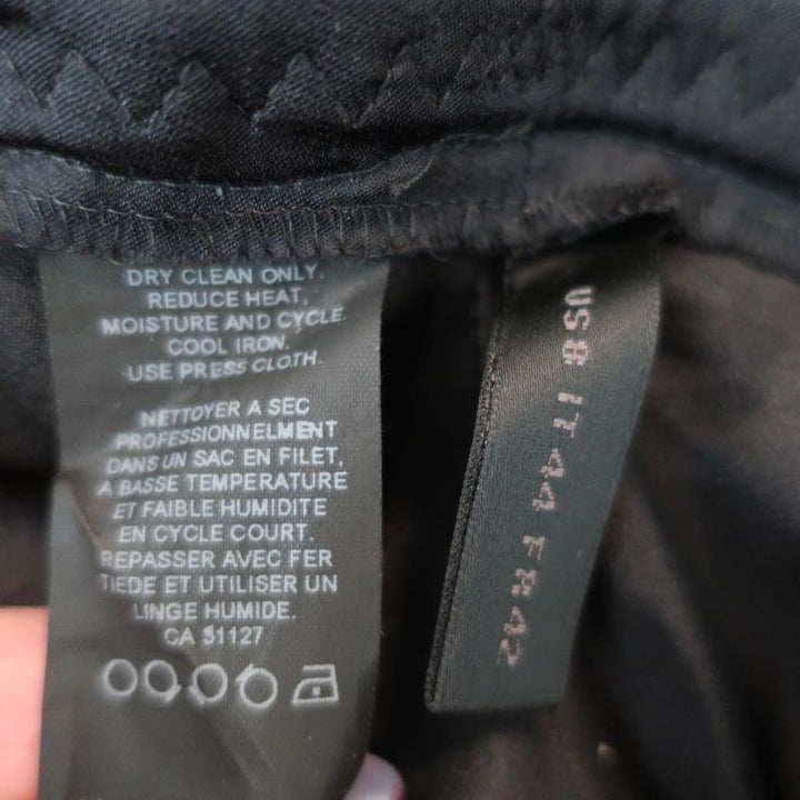 Donna Karan Collection Skirt or Strapless Dress Black Stretch Silk Size 8 NEW - Celebrity Owned