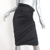 Donna Karan Collection Skirt or Strapless Dress Black Stretch Silk Size 8 NEW - Celebrity Owned