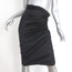 Donna Karan Collection Skirt or Strapless Dress Black Stretch Silk Size 8 NEW