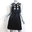 Draper James Crystal-Embellished Dress Black Satin Size 2 Sleeveless Mini