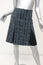 Draper James Susannah Tweed Skirt Blue/Black Size 2 Pleated A-Line
