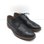 Dries Van Noten Lace-Up Oxfords Black Textured Leather Size 41 Derby Shoes