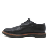 Dries Van Noten Lace-Up Oxfords Black Textured Leather Size 41 Derby Shoes - Celebrity Owned