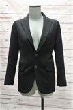 Dsquared2 Blazer Black Stretch Wool Size 38 Two Button Jacket - Celebrity Owned