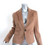 DSquared2 Camel Hair Blazer Brown Size 44 One-Button Jacket