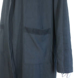 Elaine Kim Kimono Coat Renta Black Fleece Size Large Open Front Duster NEW - Celebrity Owned