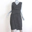 Elie Tahari Dress Angela Black Asymmetrical Tweed Size 14 Sleeveless Sheath NEW