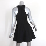 Elizabeth and James Dress Scout Black Stretch Poly Size 2 Sleeveless Fit & Flare - Celebrity Owned