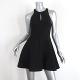 Elizabeth and James Dress Scout Black Stretch Poly Size 2 Sleeveless Fit & Flare - Celebrity Owned