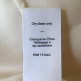 Elizabeth and James Tank Top Cannon Cream Satin-Trim Silk Size Extra Small - Celebrity Owned