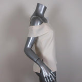 Elizabeth and James Tara Off the Shoulder Top Ivory Crepe Size 0 NEW - Celebrity Owned