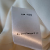 Elizabeth and James Tara Off the Shoulder Top Ivory Crepe Size 0 NEW - Celebrity Owned