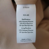 Elizabeth & James One Shoulder Dress Jerard Biscuit Stretch Crepe Size 6 NEW - Celebrity Owned