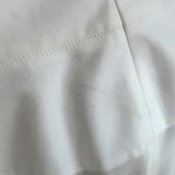 Ellery Voyage Peplum Dress White Cotton Size 2 Sleeveless Cutout-Side Maxi NEW - Celebrity Owned