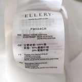 Ellery Voyage Peplum Dress White Cotton Size 2 Sleeveless Cutout-Side Maxi NEW - Celebrity Owned