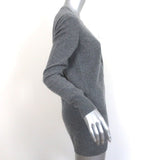 Equipment Cashmere Cardigan Ella Gray Size Extra Small V-Neck Sweater - Celebrity Owned