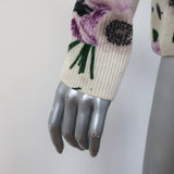 Equipment Cashmere Sweater Sloane Floral Print Sz Extra Small Crewneck Pullover - Celebrity Owned