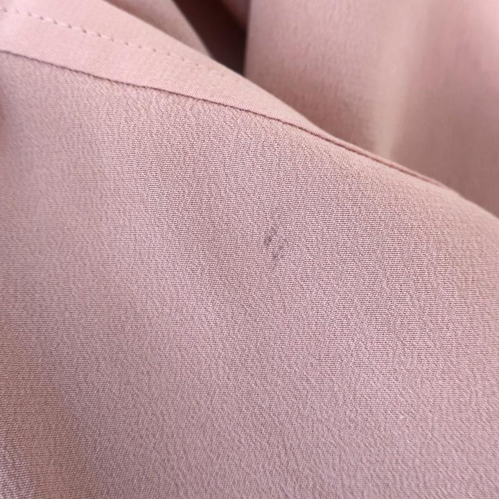 Equipment Essential Top Misty Rose Silk Size Large Long Sleeve Shirt NEW - Celebrity Owned